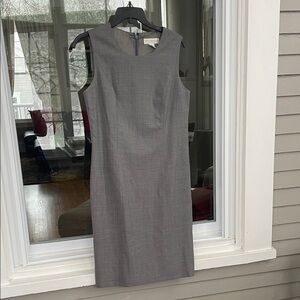 Women’s Charcoal midi dress, Petite size 8